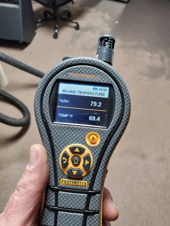 Moisture meter humidity assessment for Mold Remediation & Removal in Fountain